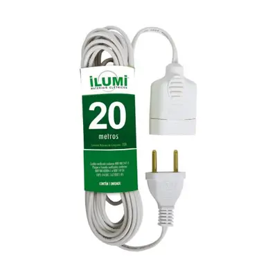CORDAO PROLONGADOR PARALELO 20,0m 10A 250V~ BR