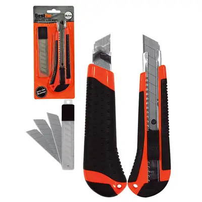 ESTILETE 15,7CM C/REFIL DE LAMINAS 3PCS