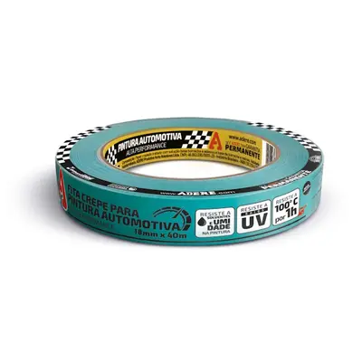 FITA CREPE AUTOMOTIVA VERDE 525S 18MMX40M