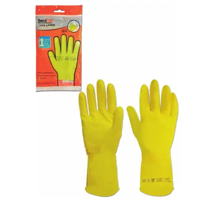 LUVA LATEX MULTIUSO AMARELA XG/9