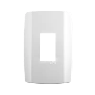 PLACA 4X2 1 MODULO VERTICAL SLIM