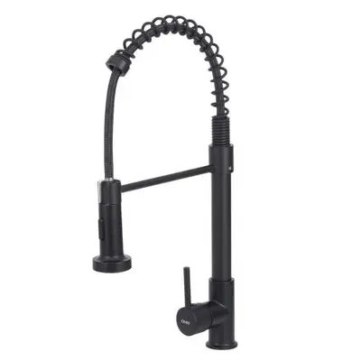 TORNEIRA COZINHA METAL GOURMET STANDARD BANCADA PRETO FOSCO