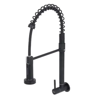 TORNEIRA COZINHA METAL GOURMET STANDARD PAREDE PRETO FOSCO