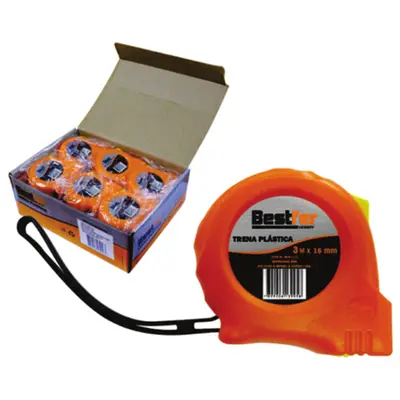 TRENA CAIXA PLASTICA 3MX16MM